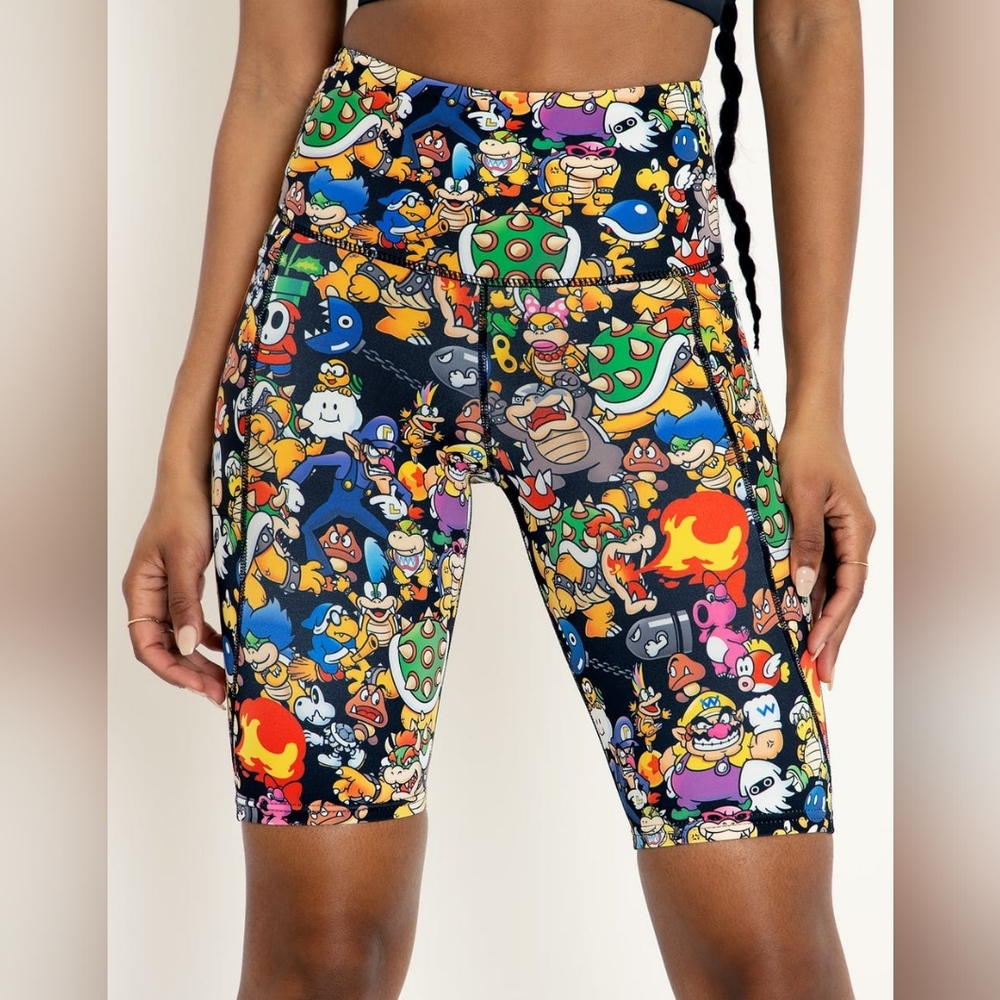 BlackMilk x Super Mario Biker shorts L